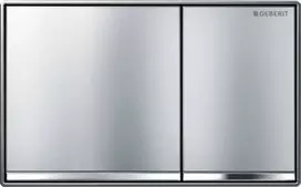 Geberit Omega60 - Valdymo plokštelė OMEGA60, šlifuoto chromo 115.081.GH.1