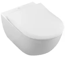 Villeroy & Boch Subway 2.0 - pakabinamas unitazas, SoftClosing, DirectFlush, CeramicPlus, Alpių balta 5614R2R1
