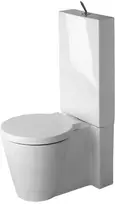 Duravit Starck 1 - pastatomas unitazas, 42 cm x 39 cm x 64 cm, baltas - dubuo 0233090064
