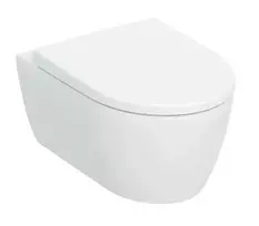 Geberit iCon - Pakabinamas unitazas su SoftClose dangčiu, TurboFlush, Rimfree, baltas 503.046.00.1