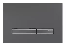 Geberit Sigma50 - WC nuleidimo plokštelė, lengvai valoma, juodo chromo, šlifuoto 115.671.QD.2