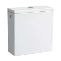 Laufen Pro - Tualeto bakelis 37x15 cm, vandens prijungimas šone, baltas H8299520009721