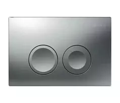 Geberit Delta25 - matinio chromo mygtuko plokštelė 115.125.46.5