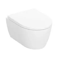 Geberit iCon - Pakabinamas unitazas su minkšto uždarymo dangčiu, be apvado, matinės juodos spalvos 502.381.JT.1