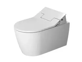 Duravit ME by Starck SensoWash Slim dušo sėdynė su keramika, be apvado, švelnaus uždarymo funkcija, Alpių baltumo spalva, 631000002004300