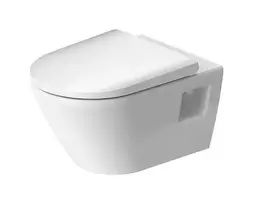 Duravit D-Neo - Pakabinamas unitazas, be rėmelio, baltas 2578090000