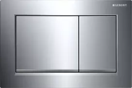 Geberit Omega20 - OMEGA20 nuleidimo plokštelė, poliruoto chromo / matinio chromo 115.080.KH.1