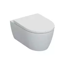 Geberit iCon - Pakabinamas unitazas su dangčiu, Rimfree, SoftClose, Alpių baltumo spalva 501.663.JT.1