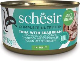 Agras Pet Foods SCHESIR in jelly Tuna with sea bream - wet cat food - 85 g