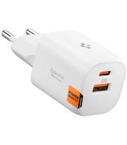 Baltas 35W 1xUSB-A + 1xUSB-C pakrovėjas "Spigen EE352EU Essential 2-Port"