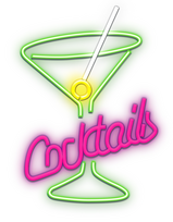 Forever  Light FPNE02X COCKTAILS Neon LED Signboard