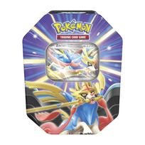 Pokémon Scarlet & Violet Zacian ex skardinė dėžutė – 4 booster pakeliai