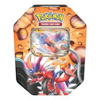 Pokémon Scarlet & Violet Koraidon ex Kolekcinė Skardinė Dėžutė – 5 pakeliai