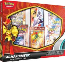 Pokémon Scarlet & Violet Armarouge ex Premium rinkinys – 6 pakeliai, dėklai
