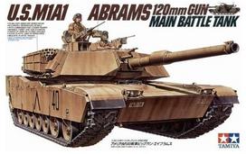 Tamiya JAV M1A1 Abrams tankas 1/35 – plastikinis modelis