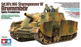 Tamiya Sturmpanzer IV Brummbär (Sd.Kfz.166) 1/35 plastikinis rinkinys