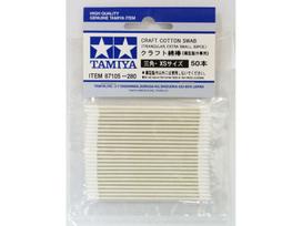 Tamiya itin mažos trikampės vatos lazdelės, 50 vnt. (87105)