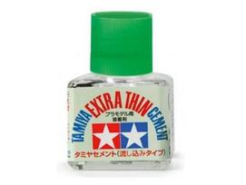 Tamiya ypač skysti plastiko klijai 40 ml (87038) su šepetėliu