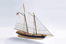 Billing Boats America surenkamas medinis burlaivio modelis 1:72 (BB609)