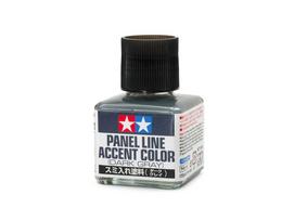 Tamiya Panel Line Accent tamsiai pilki emaliniai dažai, 40 ml (87199)