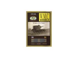 WMC Pz.Kpfw. KV-2 754(r) faneros lazeriu pjautas karkasas 1/25