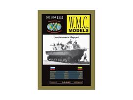 WMC Landwasserschlepper lazeriu pjauti vikšrai, mastelis 1:25