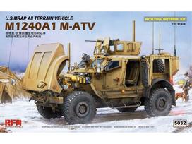 Rye Field Model M1240A1 M-ATV MRAP 1/35, surenkamas modelis su pilnu interjeru
