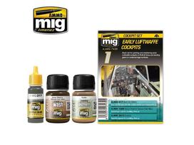 AMMO MIG sendinimo rinkinys ankstyvoms Luftwaffe kabinoms RLM 02, 7430