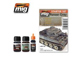 AMMO by MIG Panzer Grey sendinimo rinkinys Starter Set 7407