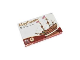 Amati Mayflower medinis laivo modelio rinkinys 1:135, pradedantiesiems 29 cm