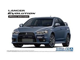 Aoshima Mitsubishi Lancer Evolution Final Edition 2015 1/24 surenkamas modelis