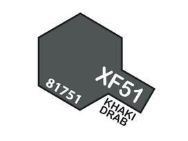 Tamiya XF-51 Khaki Drab akriliniai dažai 10 ml