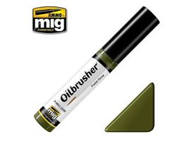 AMMO MIG Oilbrusher – Field Green 3506, aliejiniai dažai sendinimui