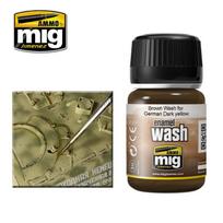 AMMO MIG rudas sendinimo ploviklis vokiečių Dunkelgelb tankams, 35 ml