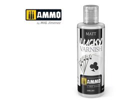 AMMO MIG Matinis akrilinis lakas MATT LUCKY VARNISH, 60 ml (2051)
