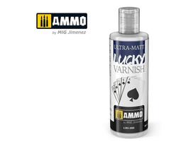 AMMO MIG ULTRA-MATT Lucky Varnish akrilinis lakas, ypač matinis, 60 ml