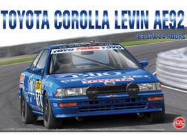 NuNu Toyota Corolla Levin AE92 Spa 24h 1989 1/24 plastikinis surinkimo modelis