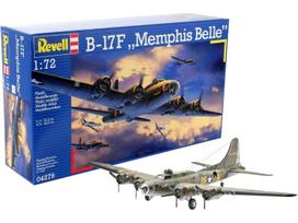 Revell B-17F Memphis Belle 1/72 plastikinis surenkamas lėktuvo modelis