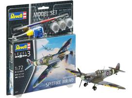 Revell Spitfire Mk.Vb lėktuvas 1/72 dovanų rinkinys su dažais ir klijais