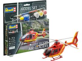 Revell EC135 Air-Glaciers sraigtasparnis 1/72 – dovanų rinkinys