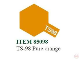 Tamiya TS-98 Pure Orange purškiami dažai, 100 ml