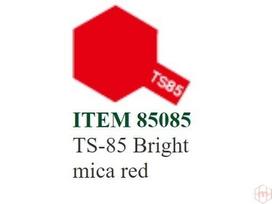 Tamiya TS-85 purškiami dažai Bright Mica Red, 100 ml