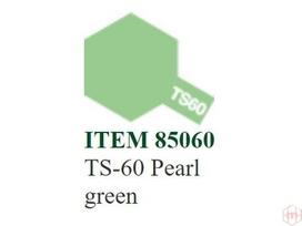 Tamiya TS-60 perlinė žalia purškiami dažai 100 ml