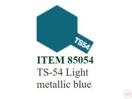 Tamiya TS-54 purškiami dažai, šviesiai metalinė mėlyna, 100 ml