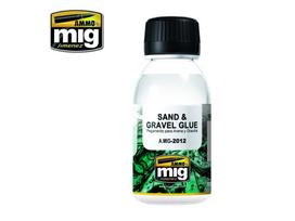 AMMO MIG Smėlio ir žvyro klijai dioramoms, 100 ml (2012)