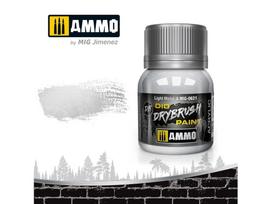 AMMO MIG DRYBRUSH sendinimo dažai Šviesus metalas 40 ml (0621)