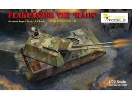 VESPID Flakpanzer VIII Maus 1/72 plastikinis surenkamas tanko modelis