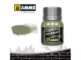 AMMO MIG Drybrush Light Olive Green 40ml (0608) – sendinimo dažai