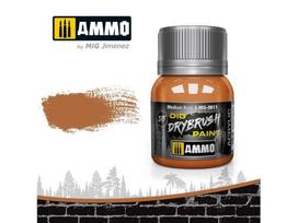 AMMO by Mig DRYBRUSH sendinimo dažai – Vidutinė rūdis, 40 ml (0611)