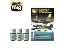 AMMO MIG Panel Line Wash rinkinys vokiečių ankstyviems lėktuvams 7414